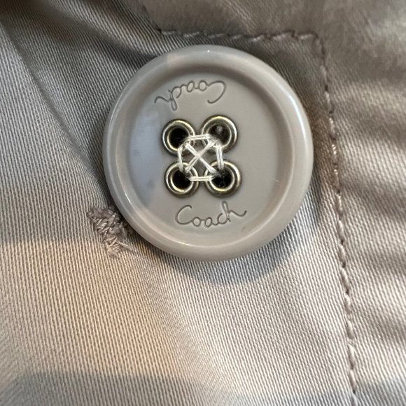 Coach Trench Sz M - Picture 10 of 16